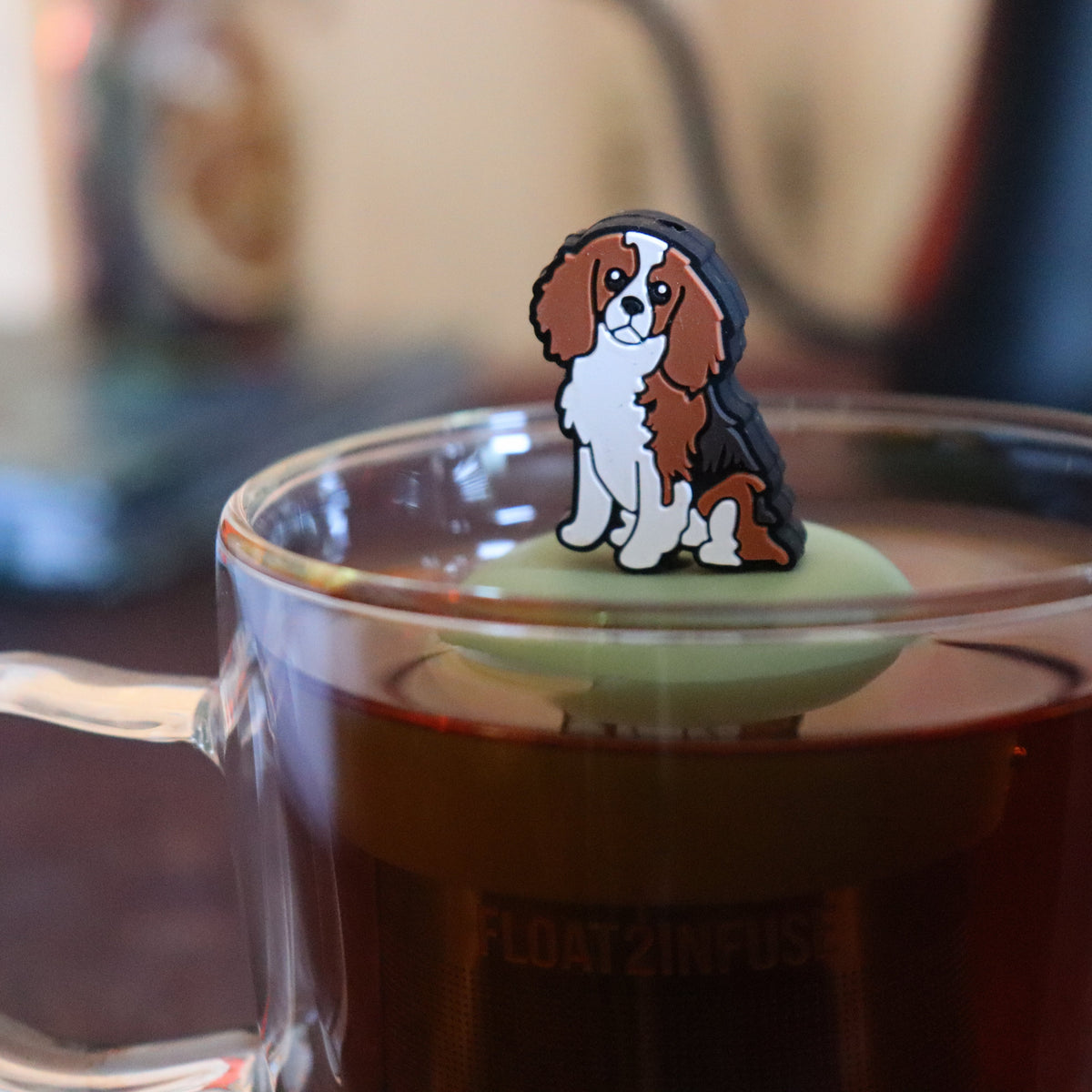 Floating Cocker Spaniel Dog Tea Infuser - Cute Animal Tea Infuser for Loose Leaf Tea