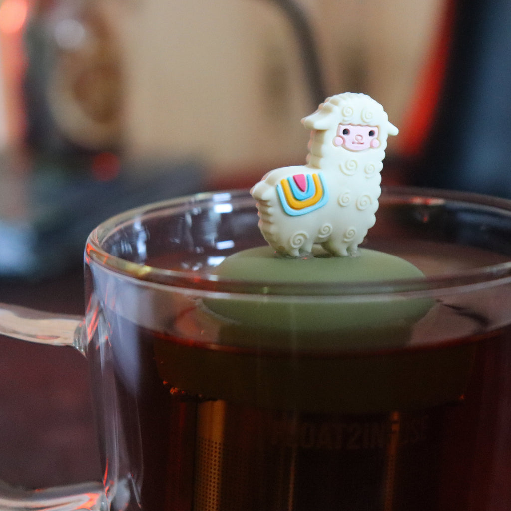 Floating Alpaca Tea Infuser - Cute Animal Tea Infuser for Loose Leaf Tea