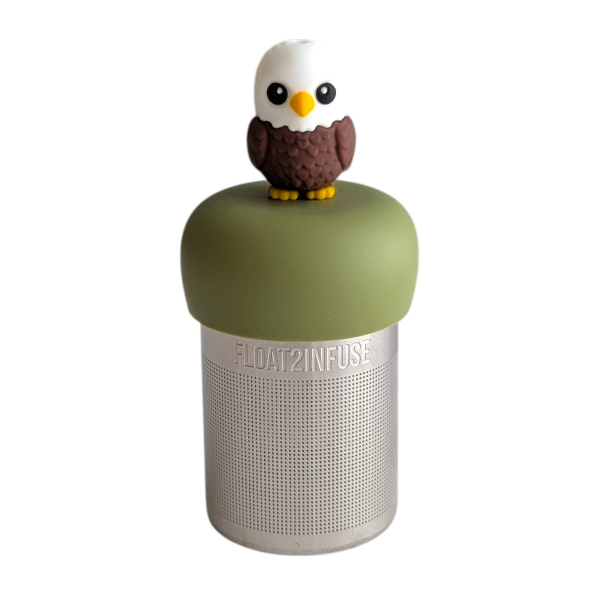 Floating Bald Eagle Tea Infuser - Cute Animal Tea Infuser for Loose Tea