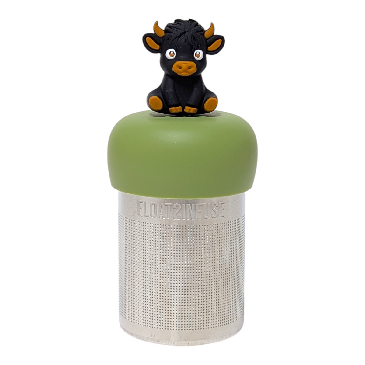 Floating Black Baby Highland Tea Infuser - Cute Animal Tea Infuser for Loose Leaf Tea