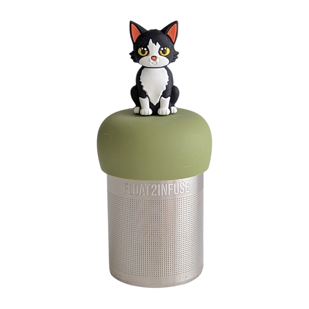 Floating Tuxedo Cat Tea Infuser - Cute Tea Infuser for Loose Tea