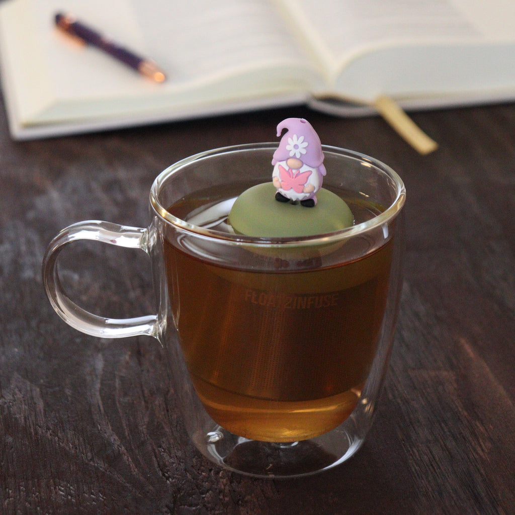 Floating Butterfly Gnome Tea Infuser - Cute Tea Infuser for Loose Leaf Tea