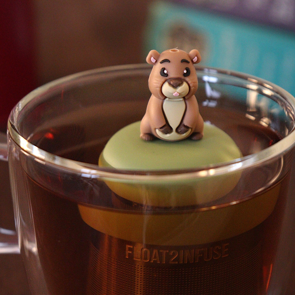 Floating Guinea Pig Tea Infuser - Cute Animal Tea Infuser for Loose Tea