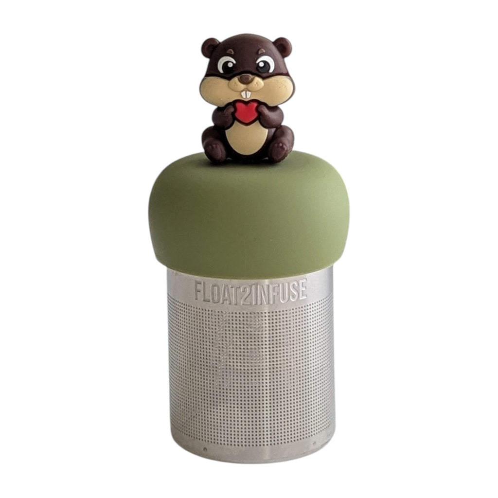Floating Heart Beaver Tea Infuser - Cute Tea Infuser for Loose Tea