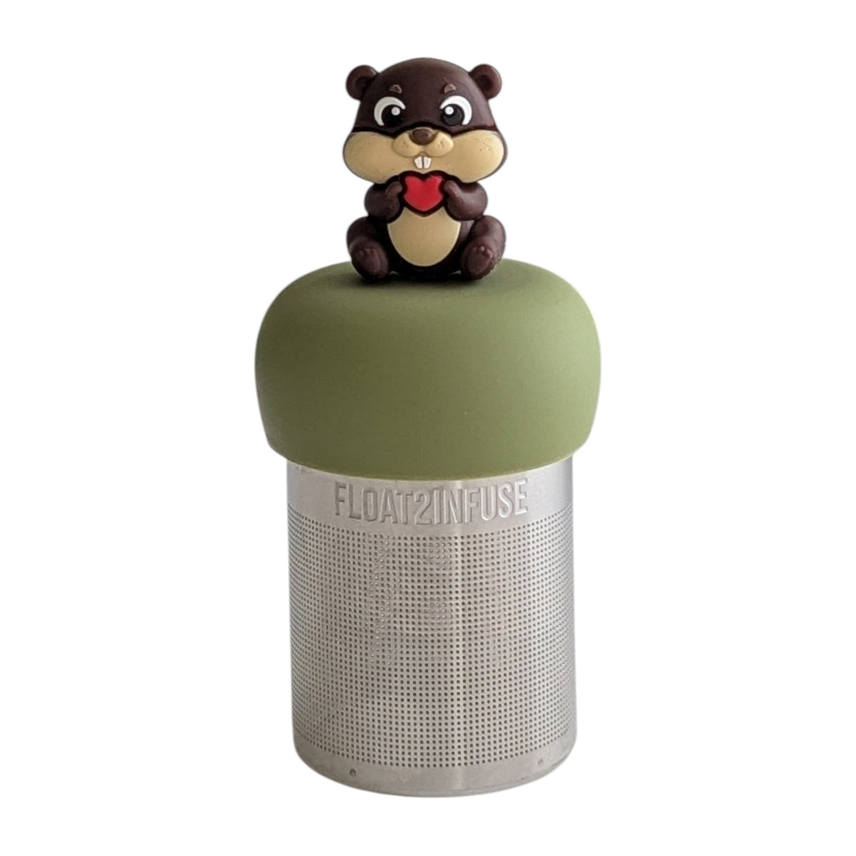 Floating Heart Beaver Tea Infuser - Cute Tea Infuser for Loose Tea