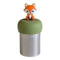 Floating Orange Fox Tea Infuser - Cute Animal Tea Infuser for Loose Leaf Tea