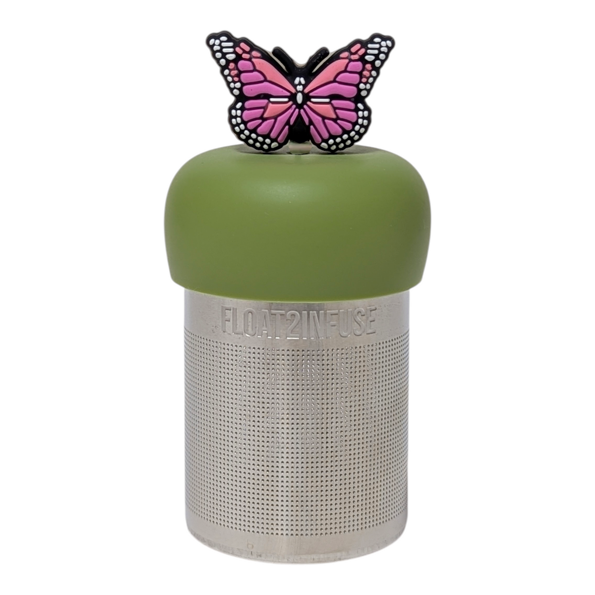 Floating Pink Butterfly Tea Infuser - Cute Animal Tea Infuser for Loose Leaf Tea