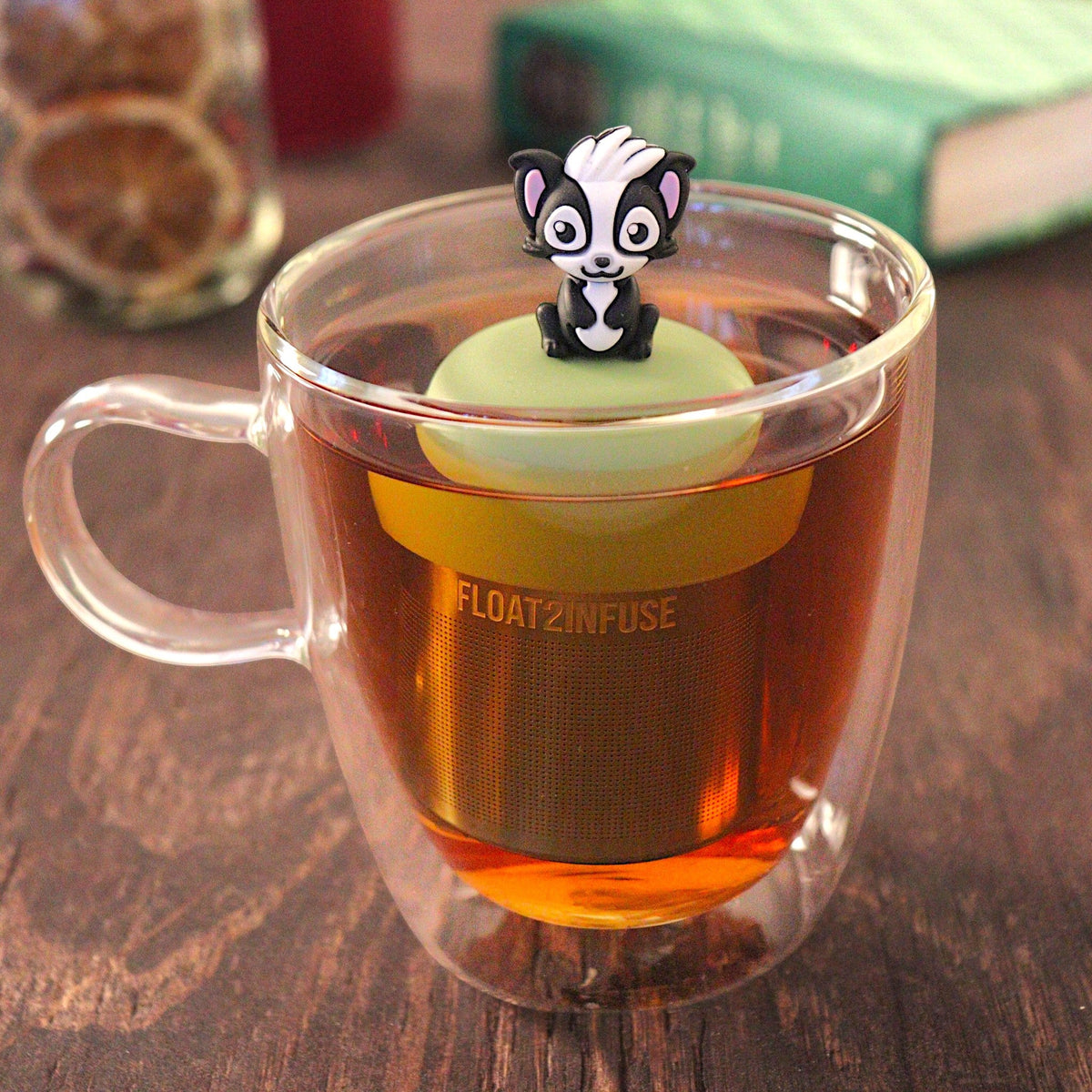 Floating Skunk Tea Infuser - Cute Tea Infuser for Loose Tea