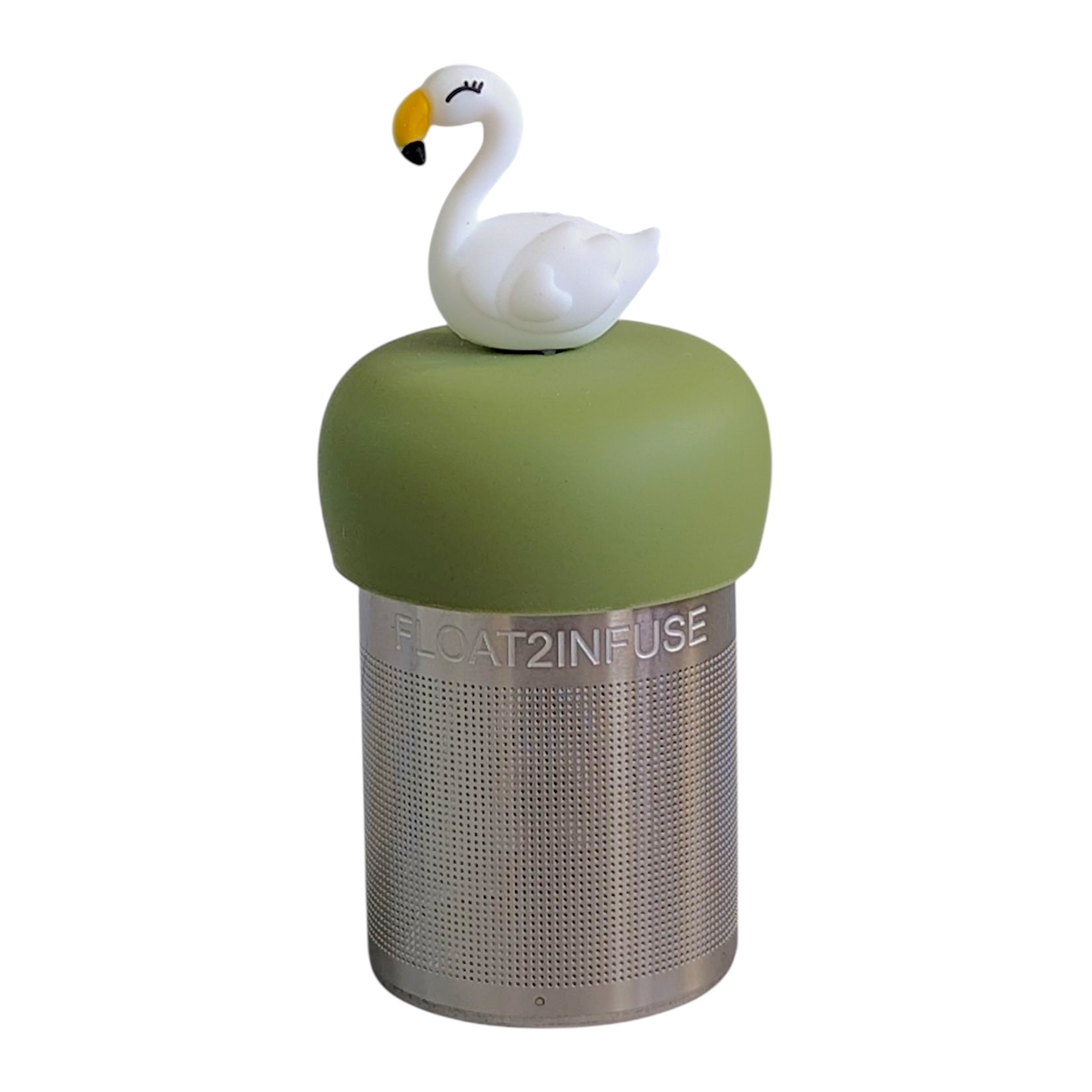 Floating White Swan Tea Infuser - Cute Animal Tea Infuser for Loose Leaf Tea