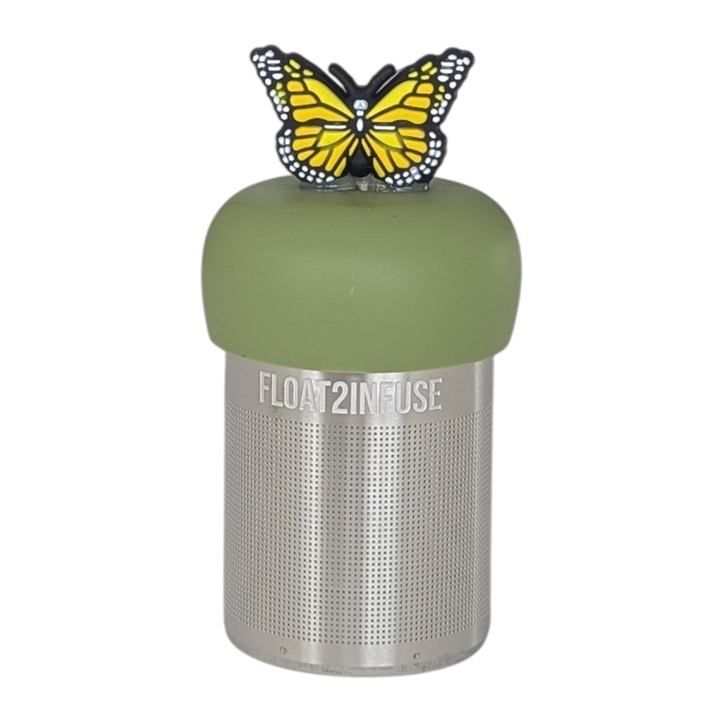 Floating Yellow Butterfly Tea Infuser - Cute Animal Tea Infuser for Loose Leaf Tea