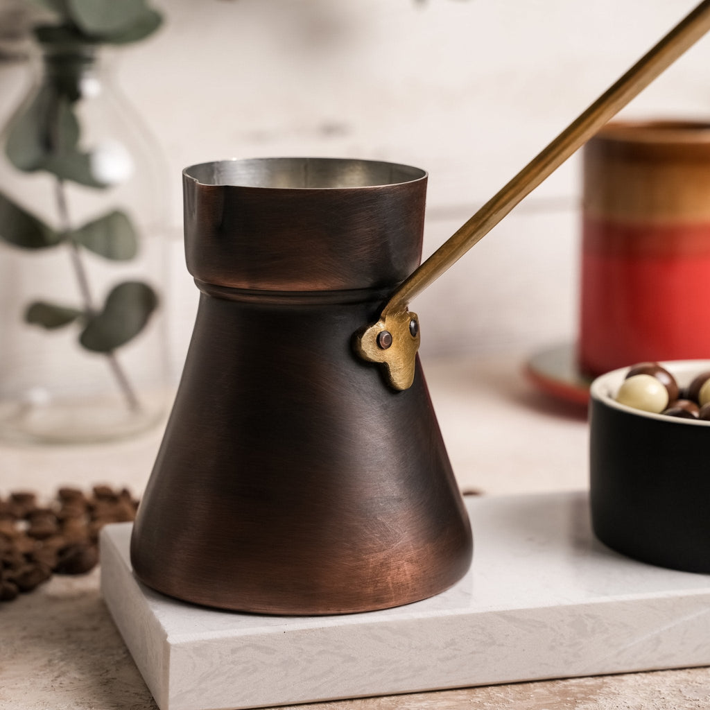 Handmade Engraved Copper Stovetop Teapot – 1.6 qt