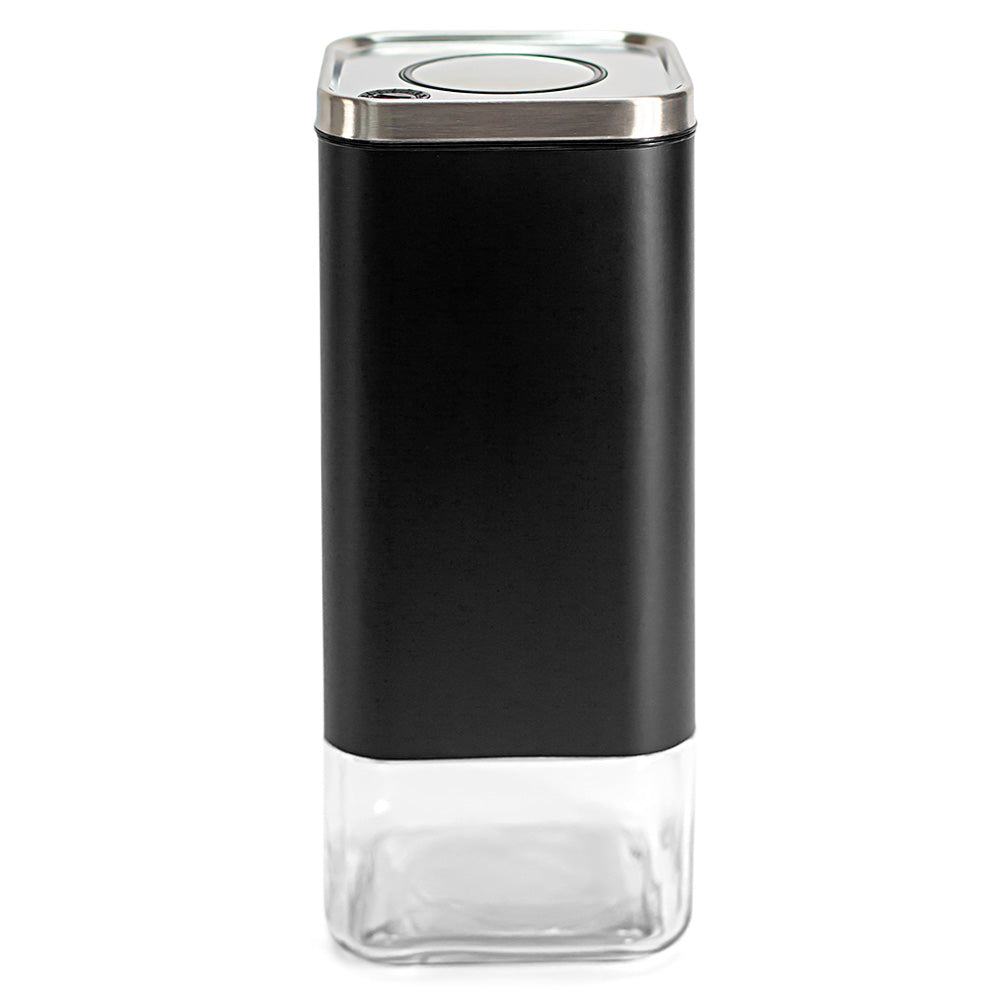 Airtight Square Coffee Canister – 16 oz